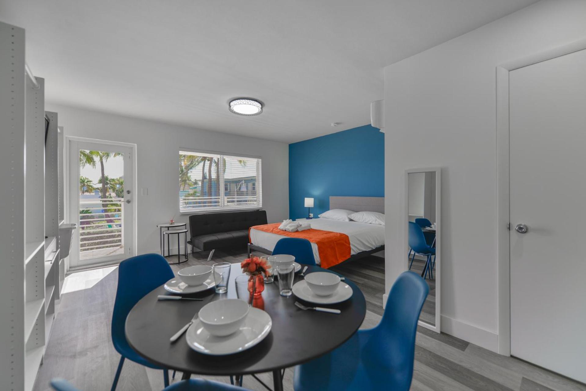Amazing Balcony Studio At The Beach With Parking -M44 Χόλιγουντ Εξωτερικό φωτογραφία